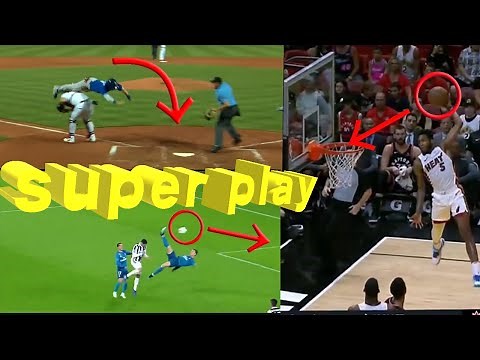 ［世界の神技集］テンション爆上げ！スポーツのスーパープレーを集めてみた [super play] ［人間やめた］