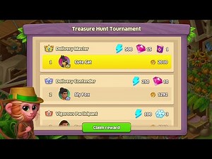 Island 🏝 Hoppers XP lvl 55 Farm Area Treasure Hunt Tournament Event gameplay
