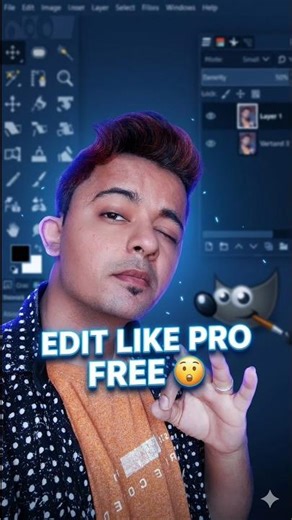 Edit Like a PRO for FREE 😳 | GIMP Editing Trick (Beginner Friendly)