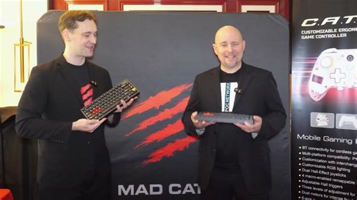 Mad Catz - M.M.O. 7+ Mouse, S.T.R.I.K.E. 17 Keyboards, S.T.R.A.F.E. Keyboard - Interview @CES 2026 | Mad Catz Global Limited