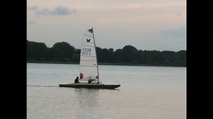 Sailing outrigger canoe "Ulua" @ Elbe, Hamburg