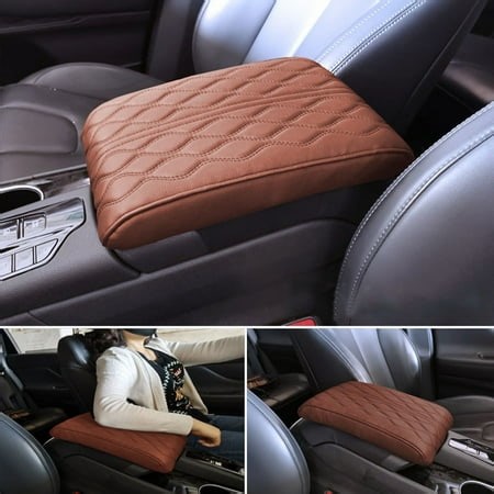 LLQKIGS 2024 Upgrade General Purpose Memory Car Armrest Cushion New Leather Car Armrest Car Center Console Cushion Car Seat Cushion Protector Car Pendant Interior Japan Automotive Cleaning Car Anime - Walmart.ca