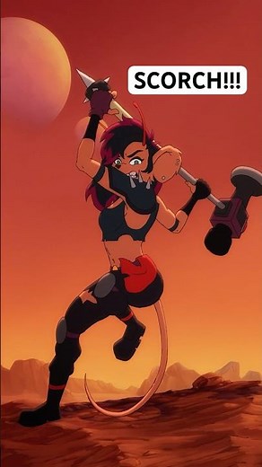 Meet SCORCH from Biker Mice from Mars!