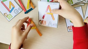 ABC Popsicle Sticks Alphabet Activity Game for Toddlers Montessori Printable Activities Preschool Printables for Kids Homeschool Resources - Etsy