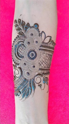 floral mehndi design Henna designs #mehndi #henna #trending #viralreels #viralshort #viral