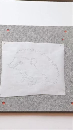5.4K views · 480 reactions | Excited to include this handsome hedgehog in my alphabet quilt! 璉 What should I do for the letter I? | Collage Quilter | Facebook