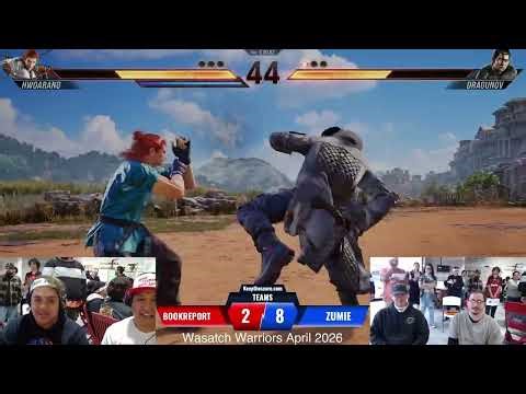 WW April 2026 Tekken 8 Team Battle - Book Report(Hwoarang) vs Zumie(Dragunov)