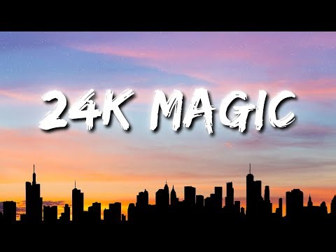 Bruno Mars - 24K Magic (Lyrics)