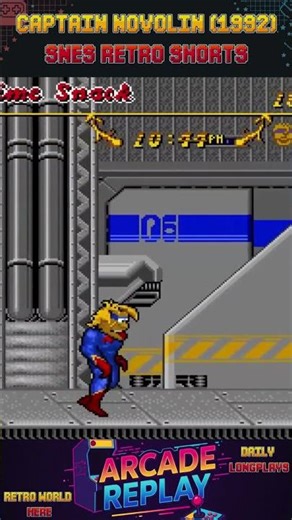 🎮 Captain Novolin (1992) – SNES Retro Shorts | Final Boss #snes #retroshorts
