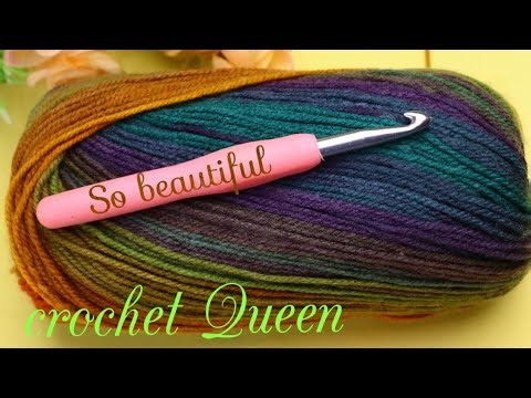 Beautiful Than Ever Before 💥! So Adorable Crochet Design, Easy And Simple! Crochet Queen patterns