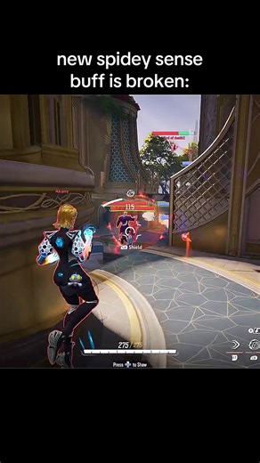 new spidey sense buff is broken