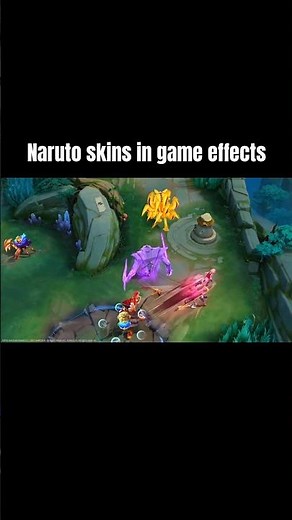 Naruto, Sasuke & Sakura Skins In-Game Effects | Mobile Legends Anime Collab!