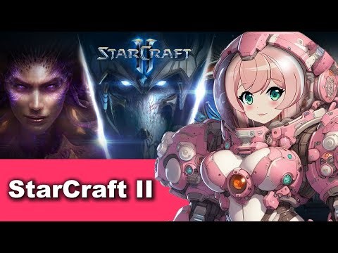 LunaLapinLines juega StarCraft II 2 VS 2 DE INFARTO!!! xD