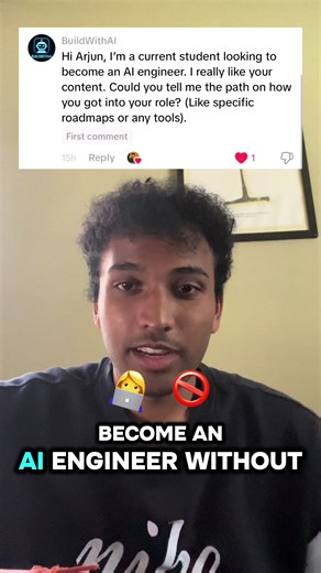 Build! That's the best way to learn. Tools come and go but as long as you write and read code, you'll get where you want to go! #ai #learnontiktok #edutok #cs #student