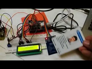 RFID reader with TCP/IP communication.