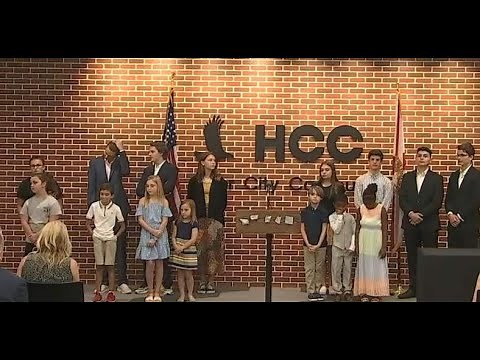 Florida Gov. Ron DeSantis news conference at Tampa college