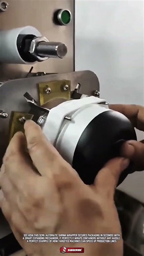 Sealing Bottles with a Semi-Automatic Wrapper: Smart Mechanism for Secure Packaging #ToolHolder