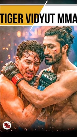 Tiger Shroff Vs Vidyut Jamwal MMA #shorts fighting scene tiger shroff #tigershroff #vidyutjammwal