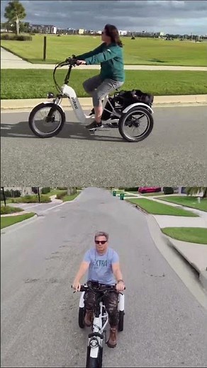 Triker Folding 3-Wheel E-Bike: Stable & Portable for Daily Rides