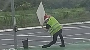 Enthusiastic pizza worker’s dance goes viral