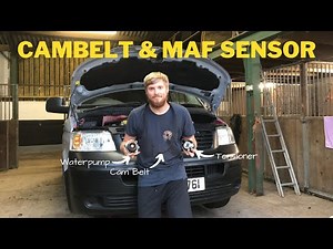 VW T5 'Restoration' Ep12 Cambelt, Waterpump, MAF Senor 1.9 TDI AXB Transporter Boost Issue