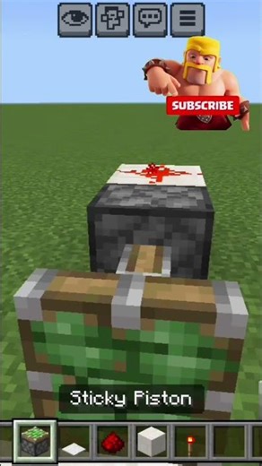 easiest Automatic door Minecraft