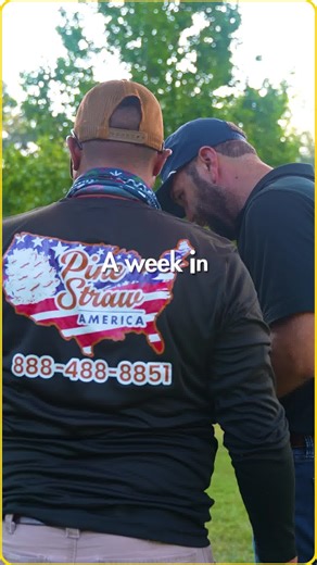 Here’s what a week in PinestrawAmerica really looks like… Not glamour...