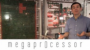 Understand Microprocessors By Looking at This Beautiful Blinking 'Megaprocessor'