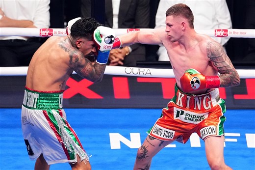 Callum Walsh vs Fernando Vargas Jr. result: Dana White's fighter shines on Canelo vs. Crawford card