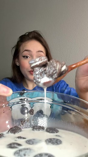 Double stuf Oreos are the best Oreos💙 @OREO #mukbangs #mukbangeatings... | therealowen1dk