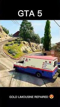 GTA v LIMOUSINE REPAIRED 😍 HO GAYI #technogamerz #trending #viral #shorts #showroom #gta #gtav #gta5