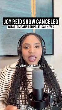 MSNBC canceled The ReidOut—what’s next for Joy-Ann Reid? Let’s talk about it. #JoyAnnReid #MSNBC