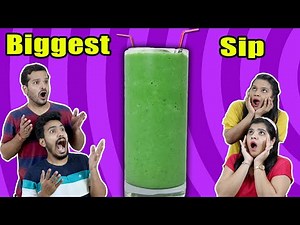 BIGGEST SIP CHALLENGE | PUNISHMENT CHALLENGE | Hungry Birds