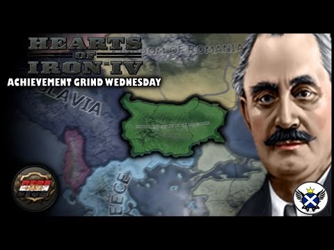 The Unfortunate and Unlucky Unification! | HOI4 Achievement Grind Wednesday (Balkan Problem Solved)