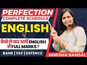 Complete English Syllabus | Banking Exams | Perfection Launch | English Strategy | Nimisha Bansal