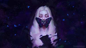 Skull Butterfly Live Wallpaper - MoeWalls