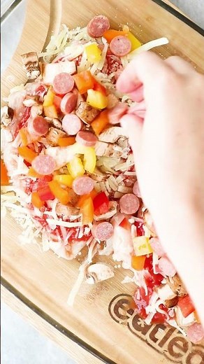 Low Carb, High Protein Meatzza recipe