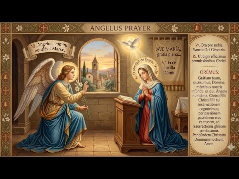Angelus Prayer (English) | Traditional Catholic Prayer