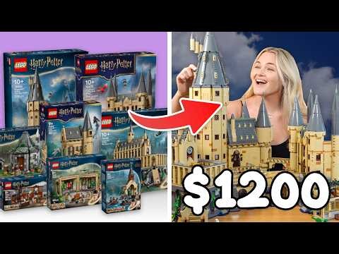 Combining Every LEGO Hogwarts Castle!
