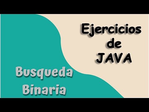 Búsqueda Binaria | Ejercicios Java