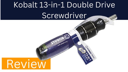 Watch Kobalt 13-in-1 Double Drive Screwdriver ﹙Very Useful﹚ on Amazon Live