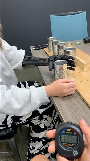 Strength Meets Control 💪 #abilityhand #bionichand #prosthetics