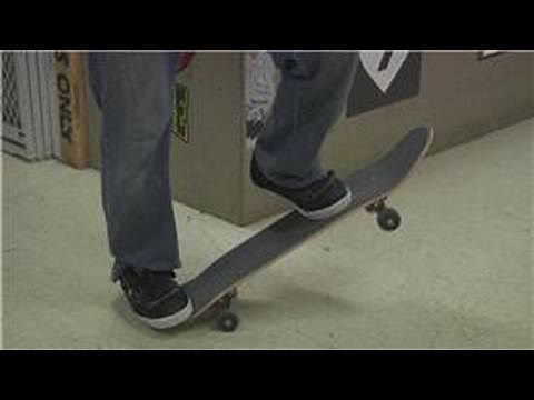 Skateboarding Tips & Tricks : How to Do a Tray Flip on a Skateboard