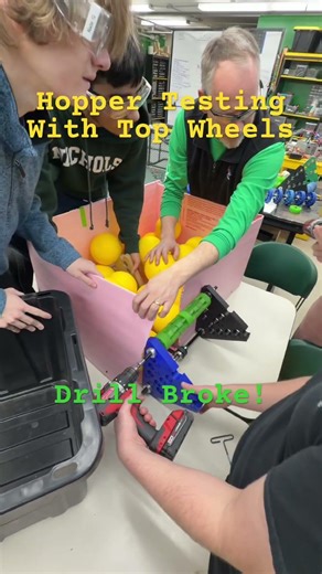 4930 Rebuilt: Indexer and Hopper Testing |#frc #openalliance #first #robotics #rebuilt #shorts #stem