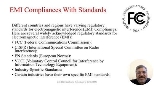 Wireless Communication System Unit 26: Impact and Techniques to Reduced EMI | Ahmad Bardhwan