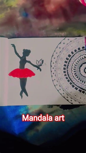 girl mandala drawing | girl mandala art | mandala art |
