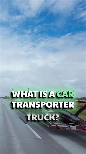 What is a car transporter truck?