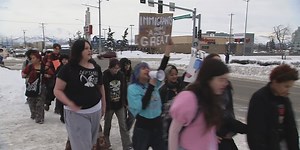 Hundreds of West High students walk out of class as part of nationwide protest against ICE