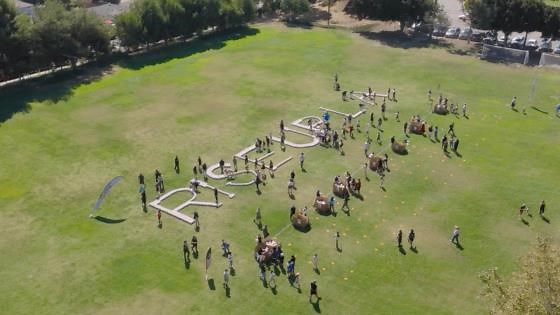Largest soccer ball sentence - 1,461 balls by PNC Bank