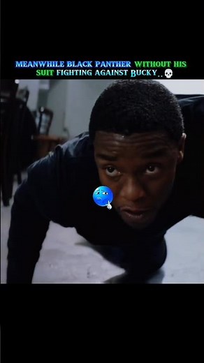 🗿 Black panther Without his suit 💀 || #marvel #blackpanther #buckey #wintersoldier